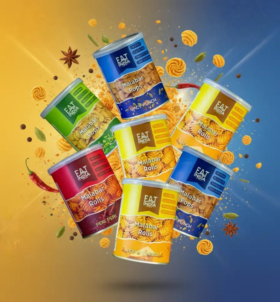 Assorted Indian snacks and sweets